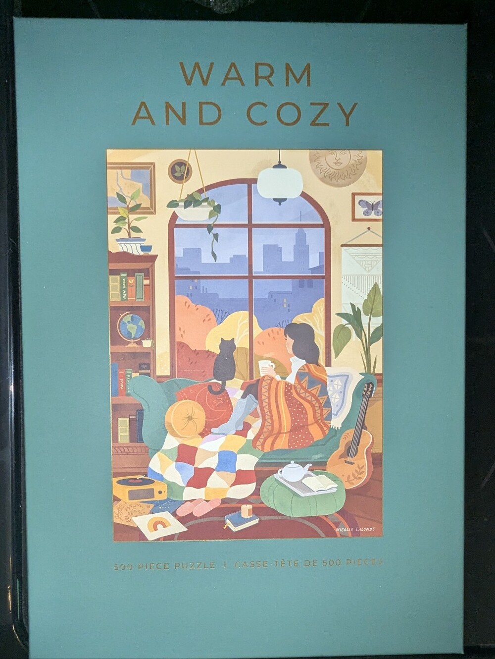 NEW - 500 PIECE HOBBRY PUZZLE - WARM & COZY